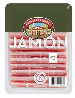 TARRAD JAMON FINAS LONCHAS TARRADE 125 GR