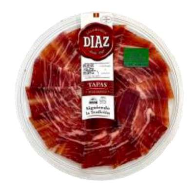 PLATO JAMÓN DE CEBO CAMPO IBÉRICO 50% RAZA IBÉRICA DIAZ