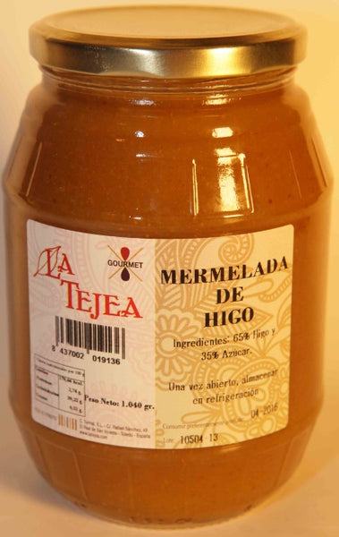MERMELADA DE HIGO 1 KG. LA TEJEA