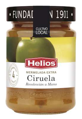 MERMELADA CIRUELA 340 GRS. HELIOS