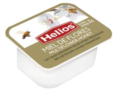 PORCIONES MIEL 80 UDS. DE 25 GRS. HELIOS
