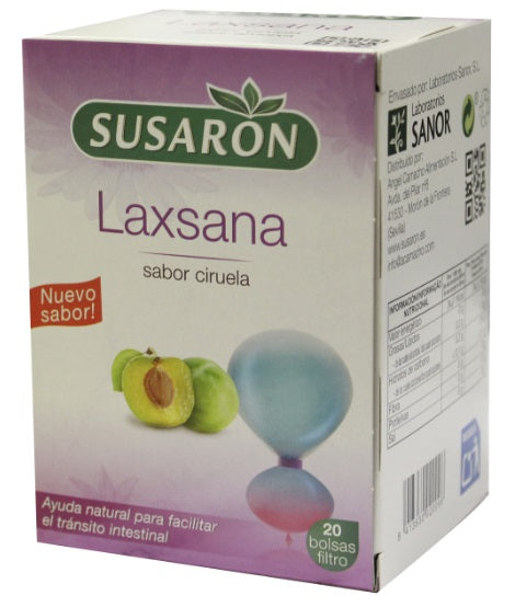 INDUSION LAXSANA SABOR CIRUELA 10 X 20 SOBRES