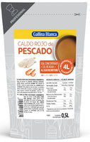 CALDO CONCEN. PESCADO ROJO 0,5 KG.(X 4 L.)