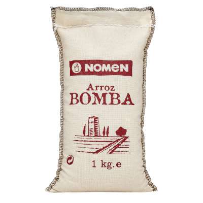 ARROZ BOLSA TELA NOMEN 1 KG.