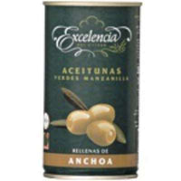 ACEITUNA RELLENA VERDE S/H EXCEL. 1/2 KG.