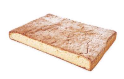 BIZCOCHO LIMON PLANCHA 2,3 KG. 45 PORCIONES.