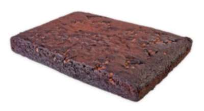 BIZCOCHO BROWNIE PLANCHA 2,3 KG. 45 PORCIONES