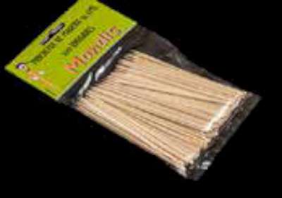 PALILLO PINCHO BAMBU 10 CM. X 100 UDS.