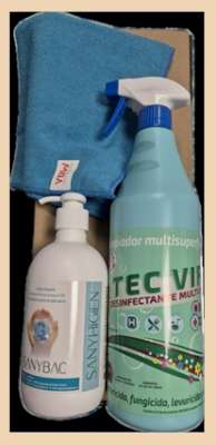 LOTE Nº 3 TERC VIR 1 L+SANIBAC 0,5 L + REGALO