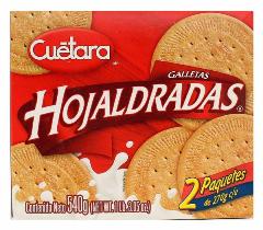 GALLETA HOJALDRADA CUETARA