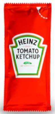KETCHUP HEINZ SOBRE 200X10 GRS