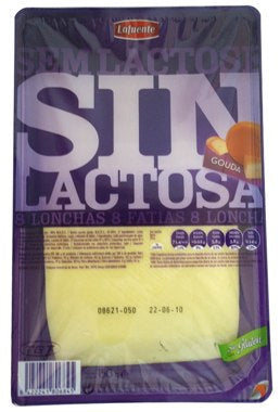 LONCHAS SIN LACTOSA GOUDA 150 GRS