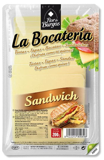 LONCHAS BOCATERIA 200 GR.SANDWICH