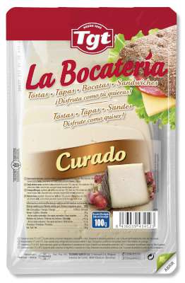 LONCHAS BOCATERIA CURADO 100GRS