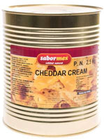 SALSA CHEDDAR CREAM 2,5 KG.