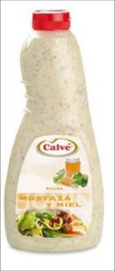 SALSA MIEL MOSTAZA UNILEVER 1 L