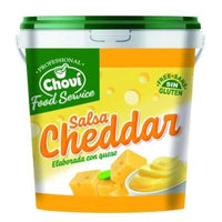 SALSA CHEDDAR CHOVI CUBO 1K