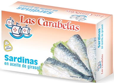 SARDINAS LAS CARABELAS ACEITE GIRASOL RR-125