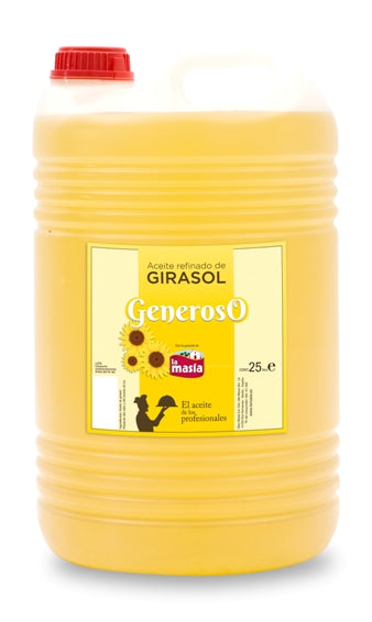 ACEITE GIRASOL 25 L GENEROSO