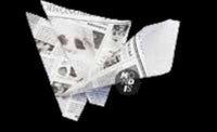 CONO PAPEL Periodico GRANDE 200 U