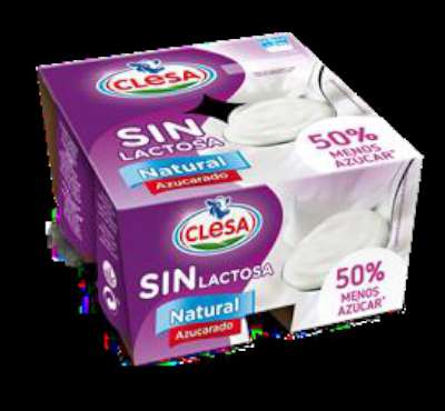 YOGURT NATURAL S-LACTOSA P-4 CLESA