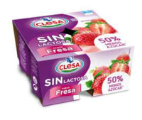 YOGUR FRESA SIN LACTOSA 4x125 GRS